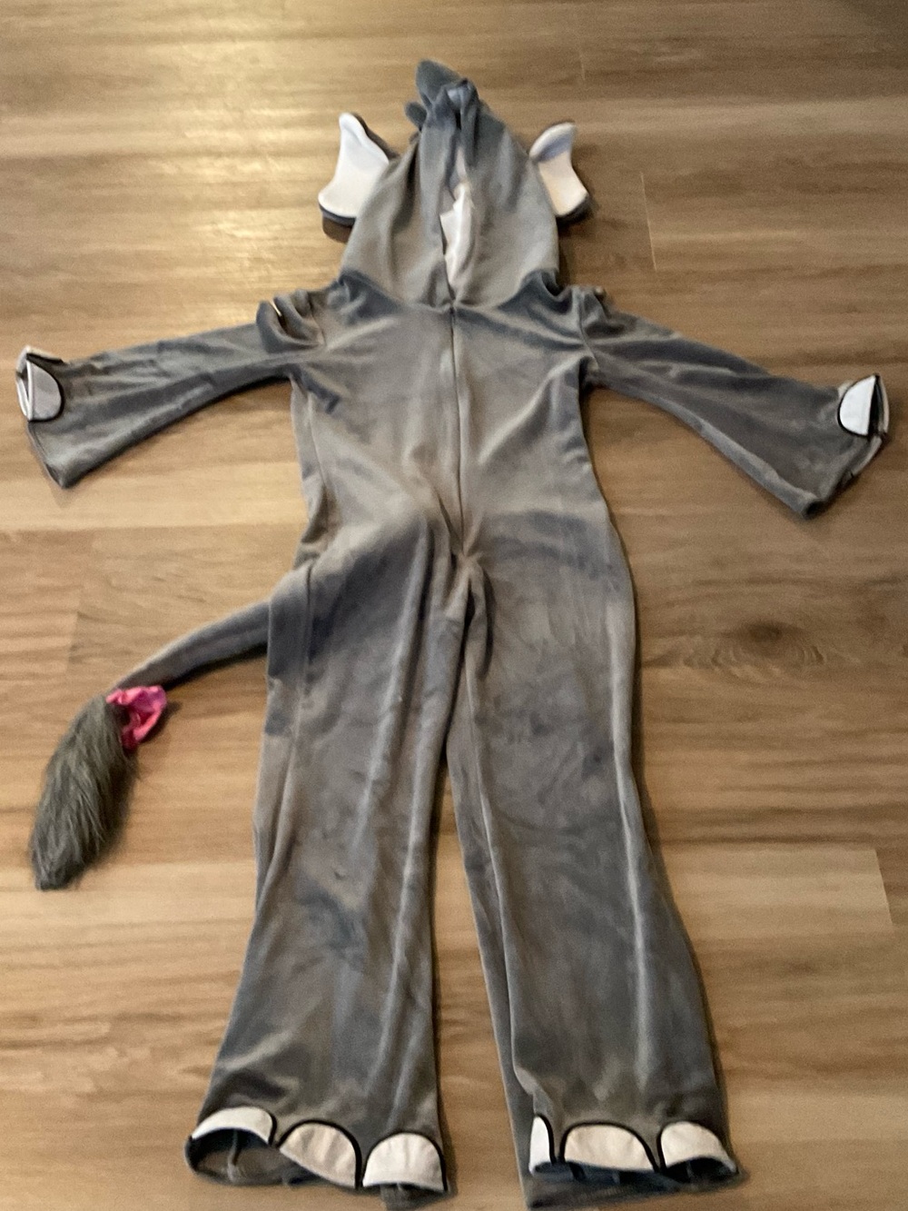 Halloween costumes.com | Gray Elephant Kids Costume Hooded One-Piece